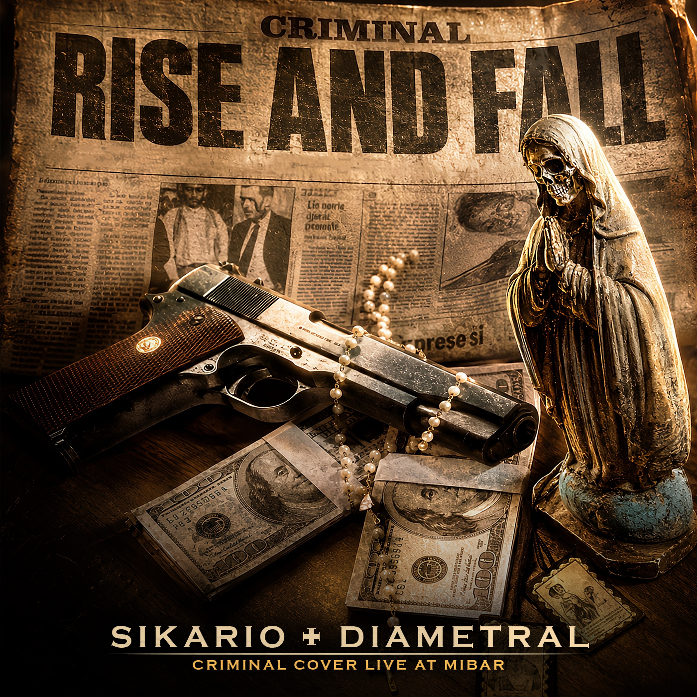 Hermandad y metal: Sikario y Diametral rinden tributo a Criminal
